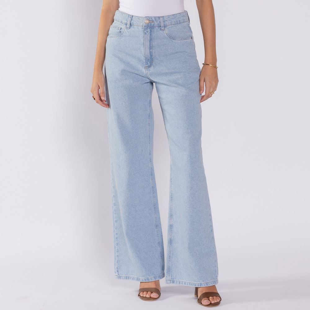 Calça Jeans Feminina Wide Leg Boby Blues