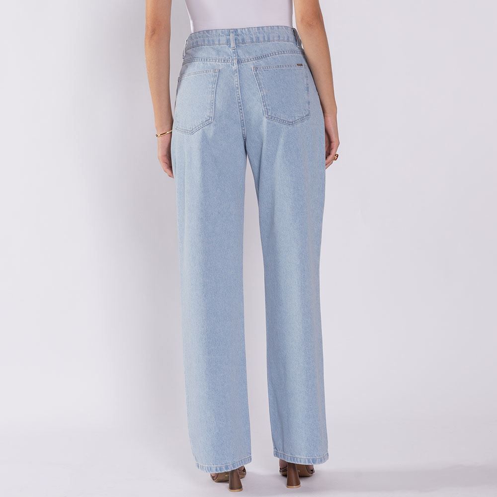 Calça Jeans Feminina Wide Leg Boby Blues