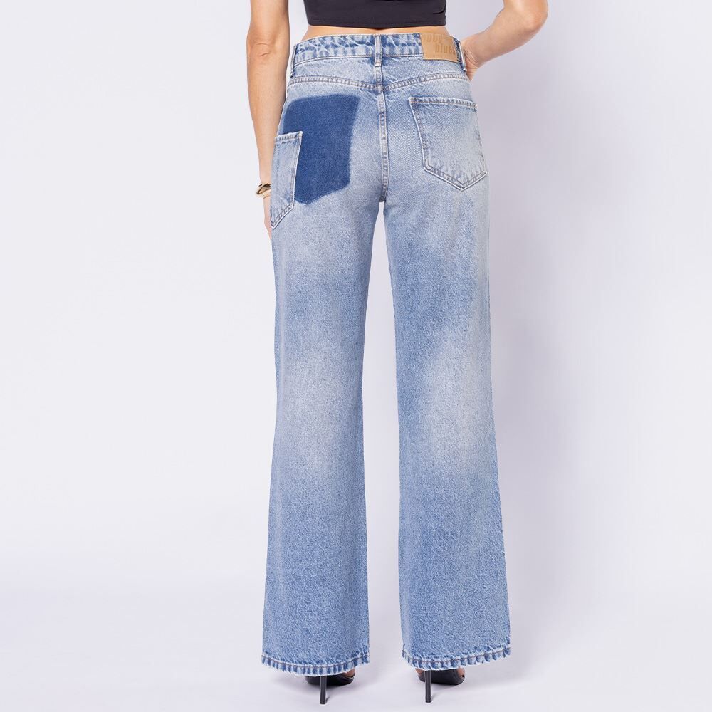 Calça Jeans Feminina Wide Leg Boby Blues 