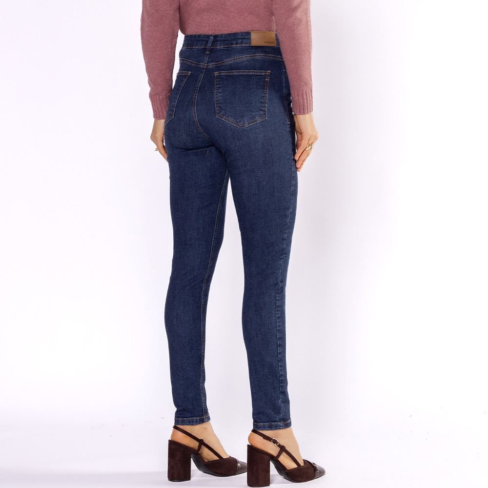 Calça Jeans Feminina Wide Leg Patricia Foster