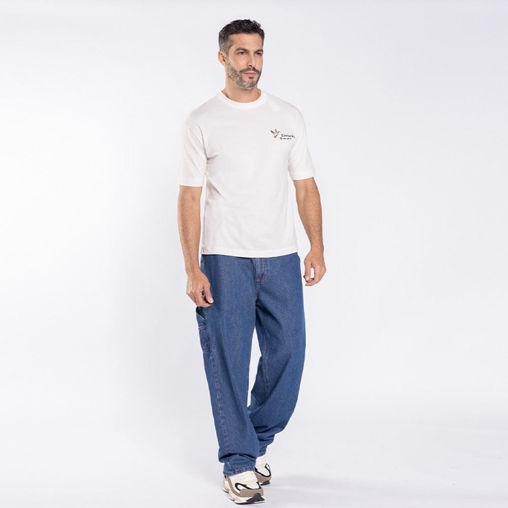Calça Jeans Masculina Baggy Carpinteiro Thing
