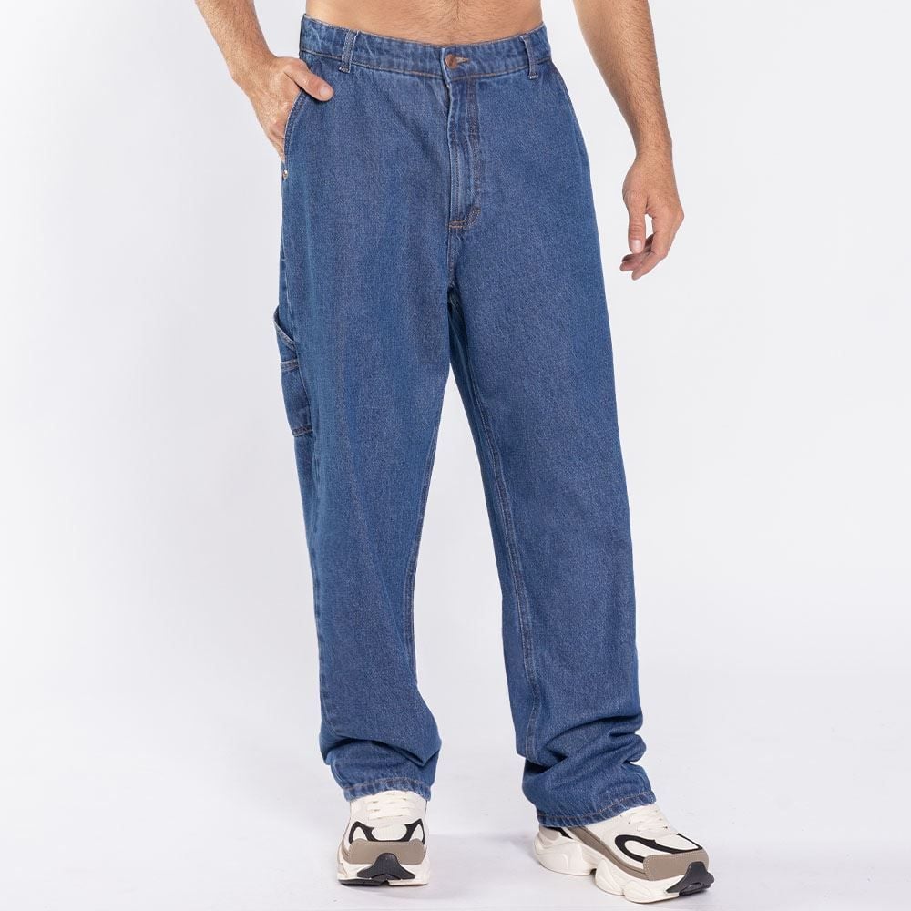 Calça Jeans Masculina Baggy Carpinteiro Thing