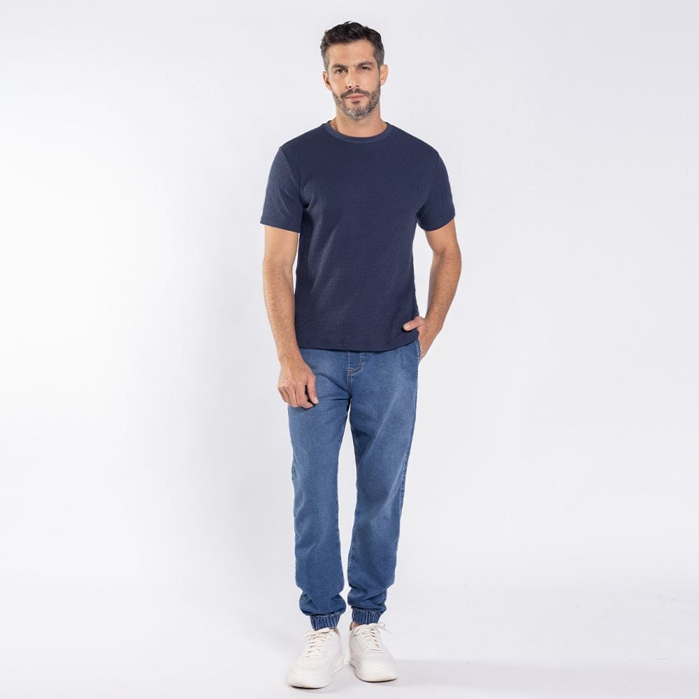 Calça Jeans Masculina Jogger Thing