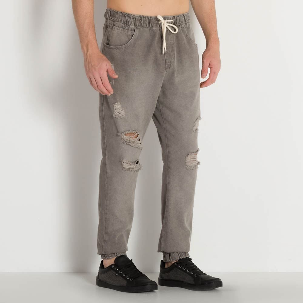 Calça Jeans Masculina Jogger Thing