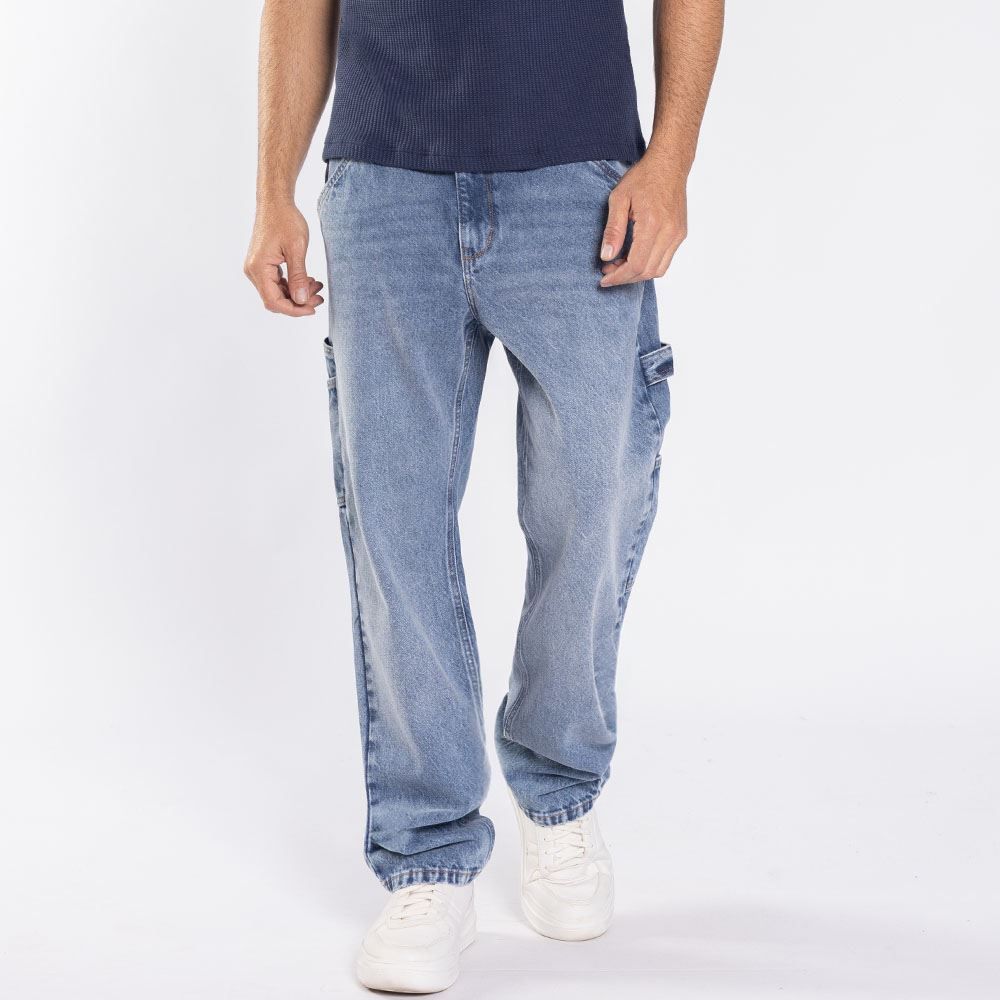 Calça Jeans Masculina Reta Carpinteiro Thing