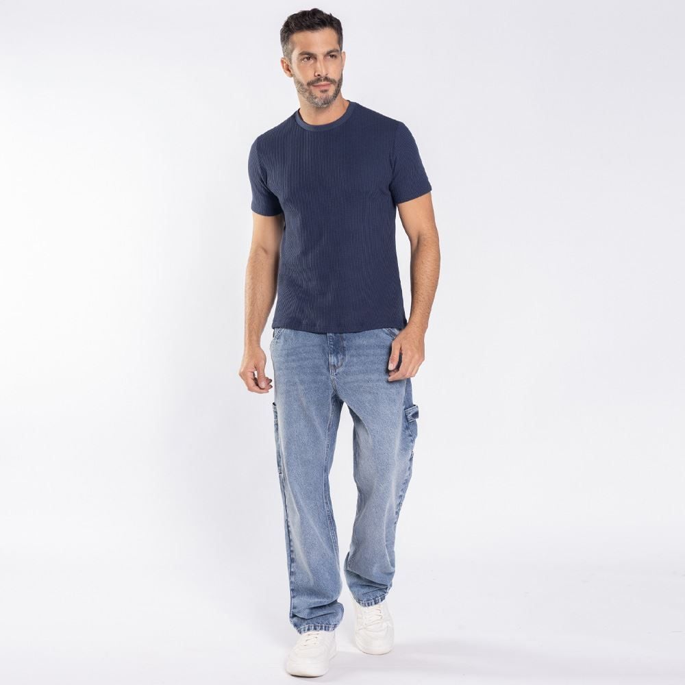 Calça Jeans Masculina Reta Carpinteiro Thing