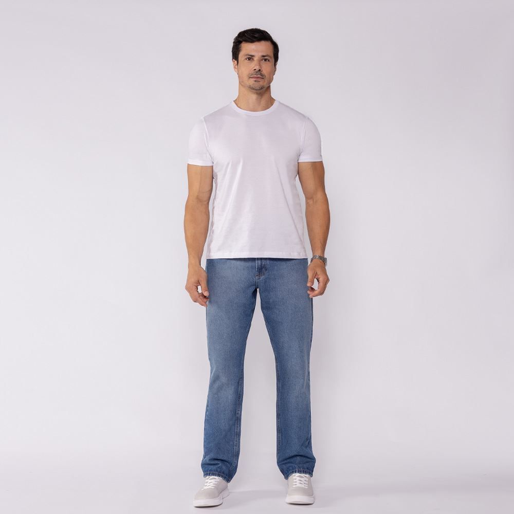 Calça Jeans Masculina Reta Thing