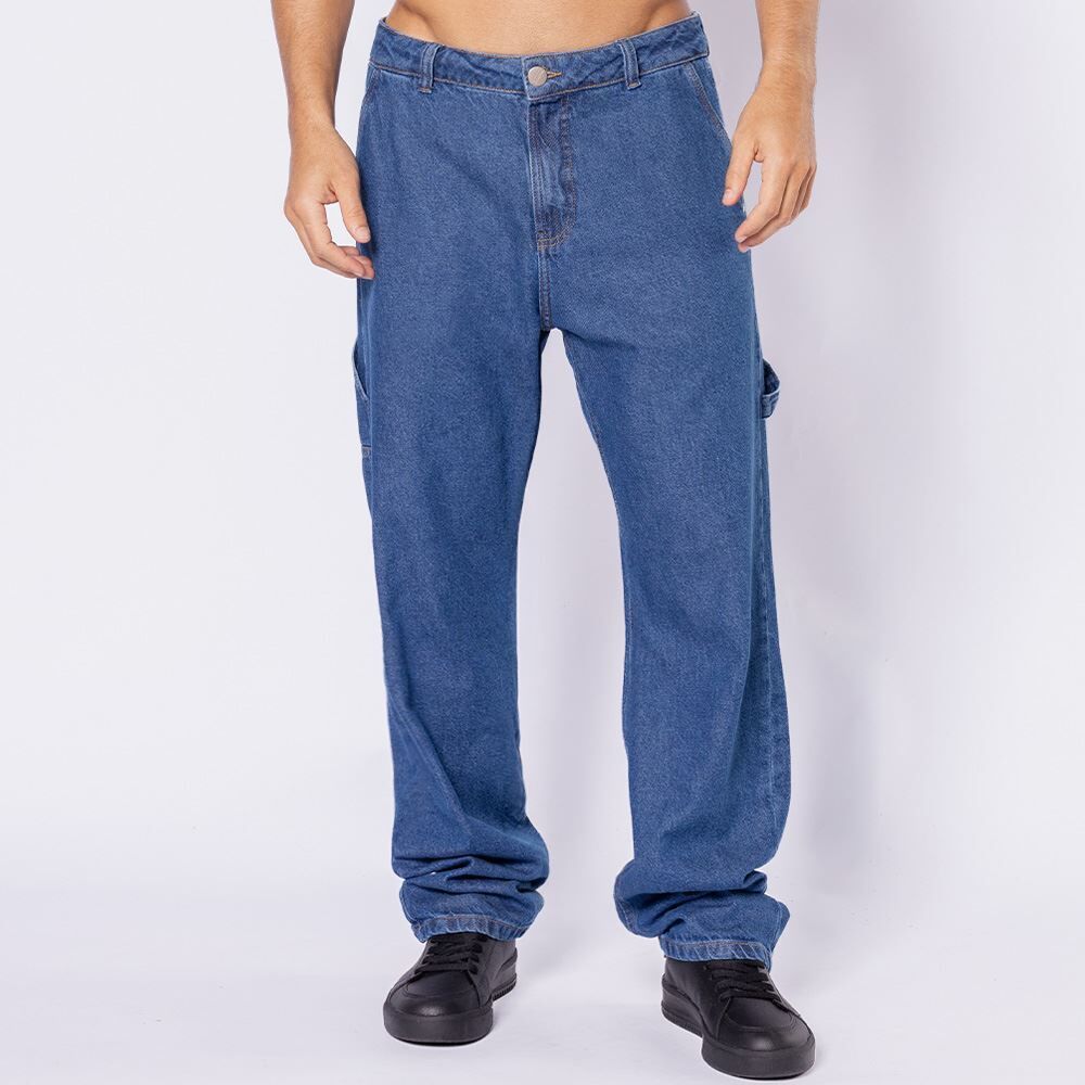 Calça Jeans Masculina Skater Carpinteiro Thing