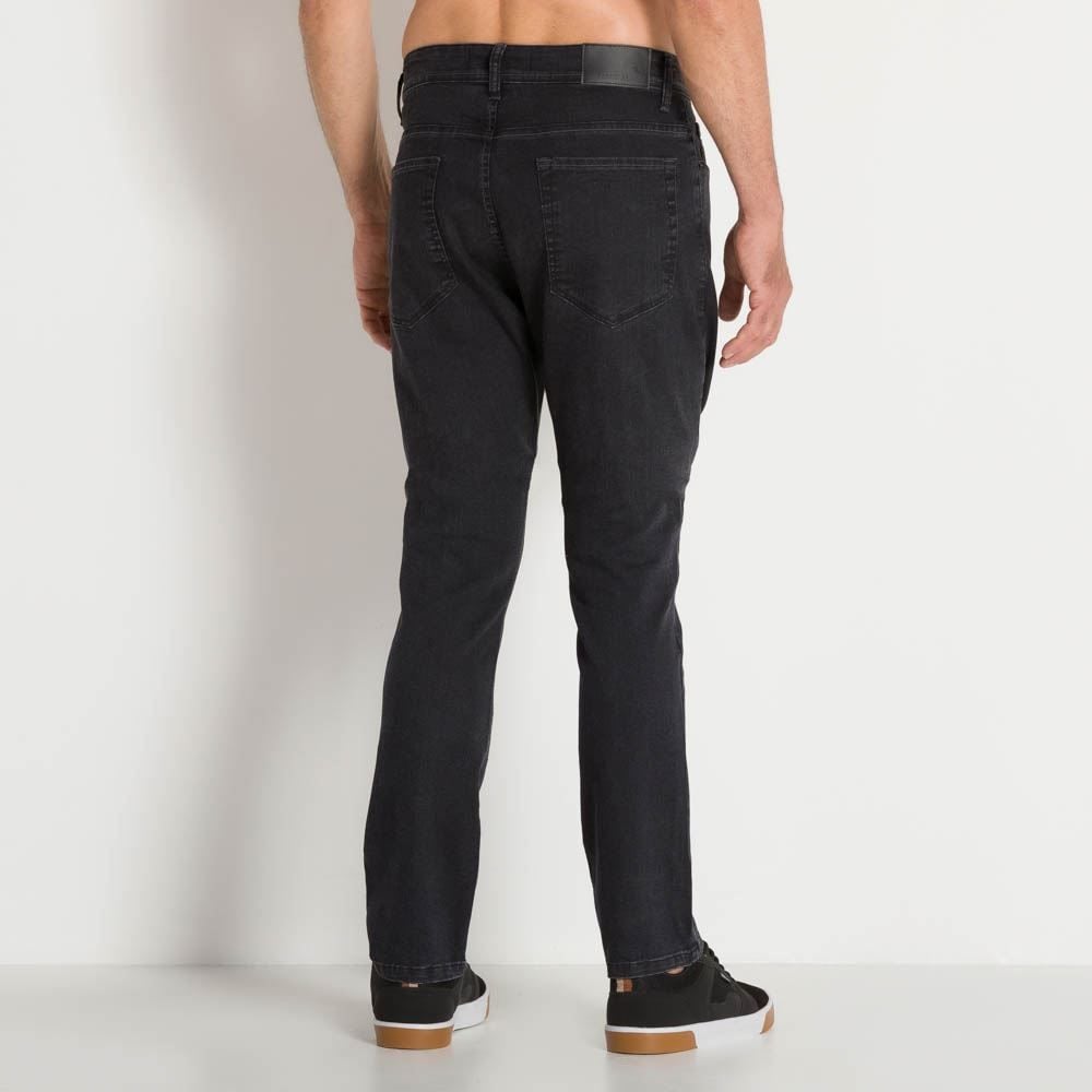 Calça Jeans Masculina Slim Black Marc Alain