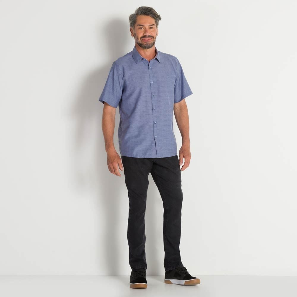 Calça Jeans Masculina Slim Black Marc Alain