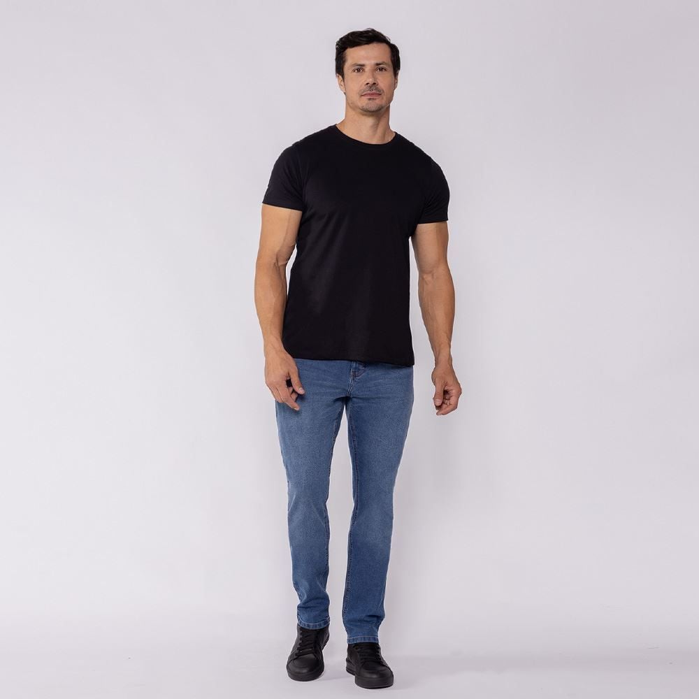 Calça Jeans Masculina Slim Marc Alain