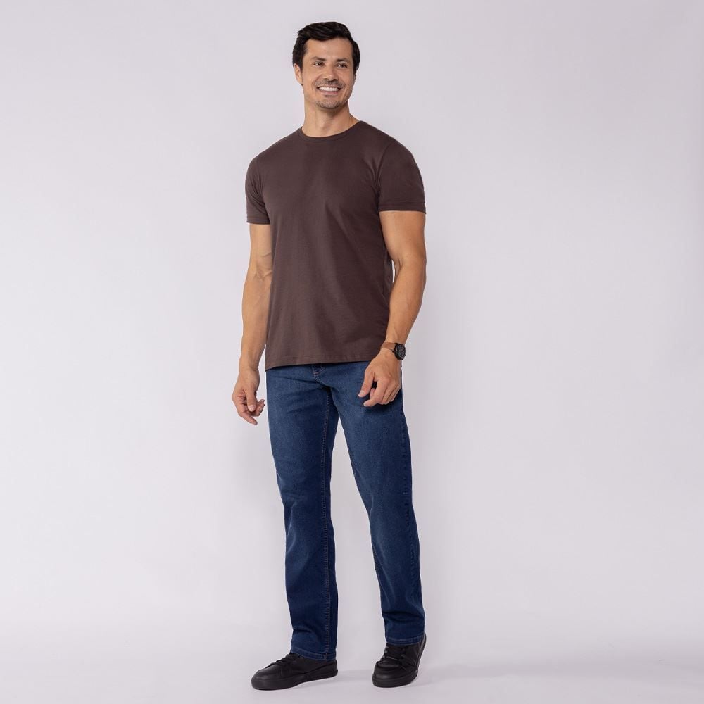 Calça Jeans Masculina Tradicional Marc Alain