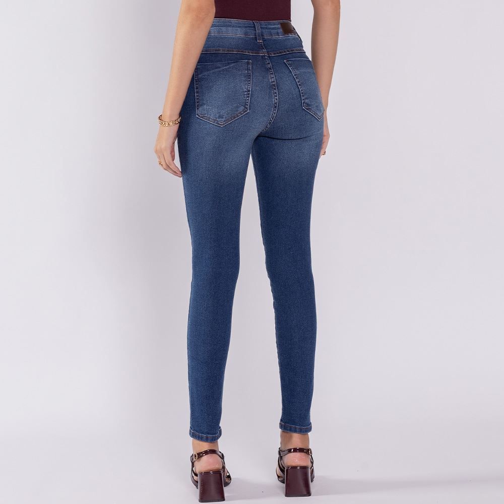 Calça Jeans Skinny Super Lipo Sawary