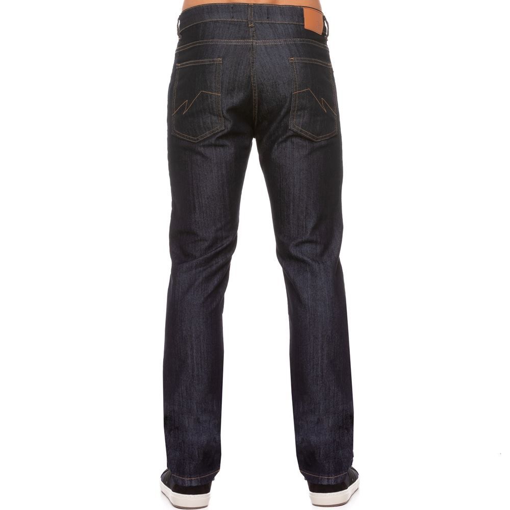 Calça Jeans Slim Amaciada com Bolso Marc Alain
