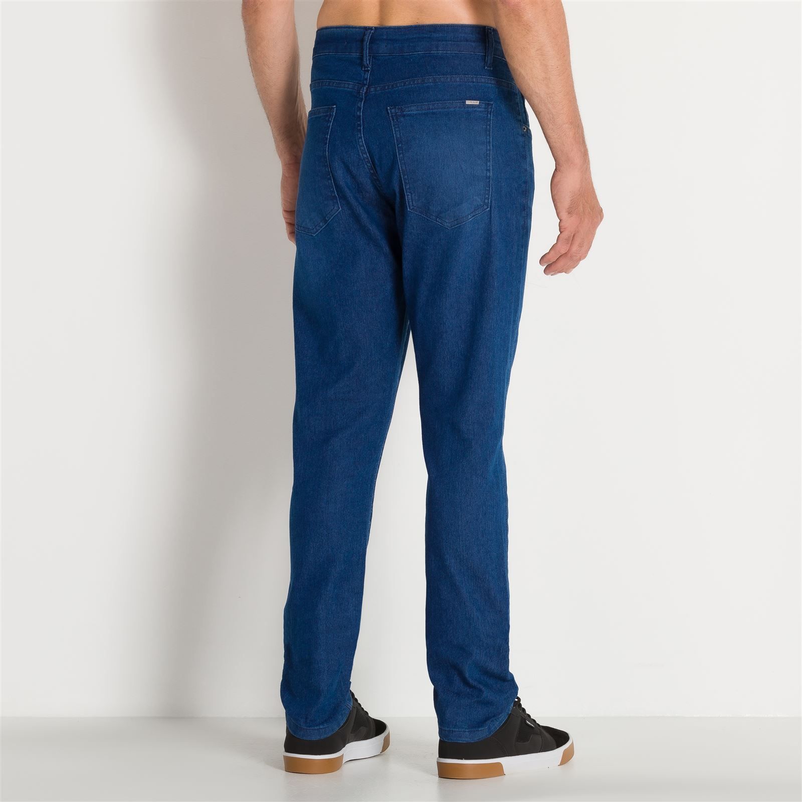 Calça Jeans Slim Bigodes a Laser Marc Alain
