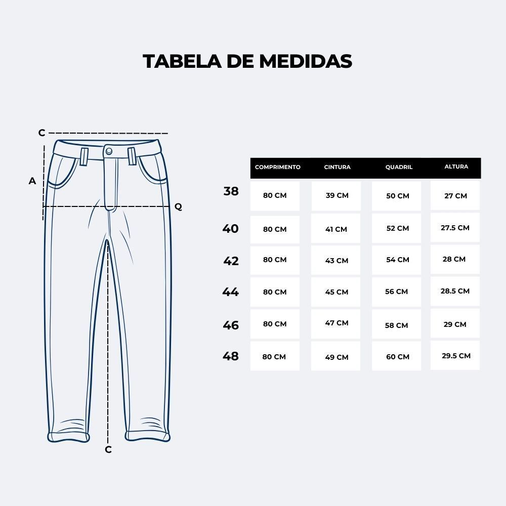 Calça Jeans Masculina Tradicional Marc Alain