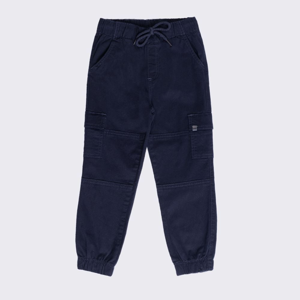 Calça Jogger Cargo Infantil Menino 4 A 10 Anos Hot Dog