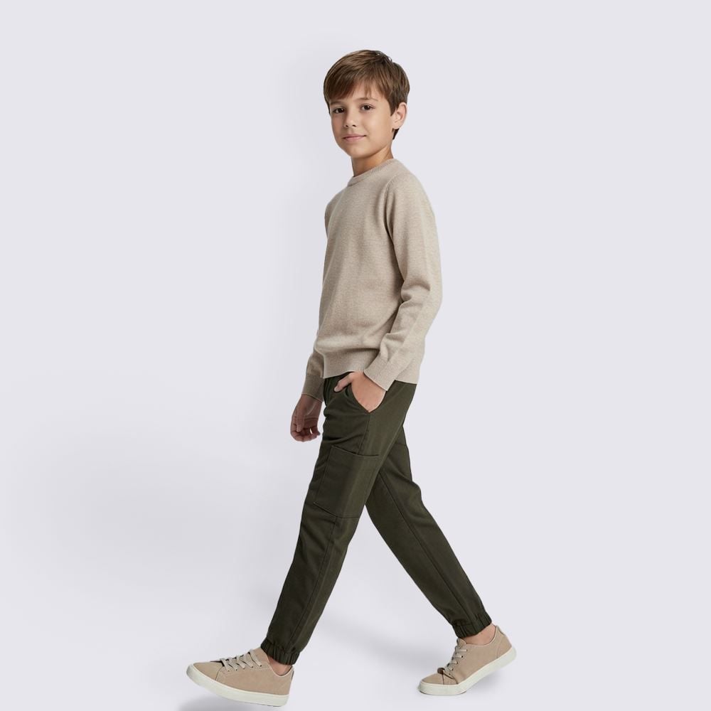 Calça Jogger Infantil Menino 4 a 10 Anos Hot Dog