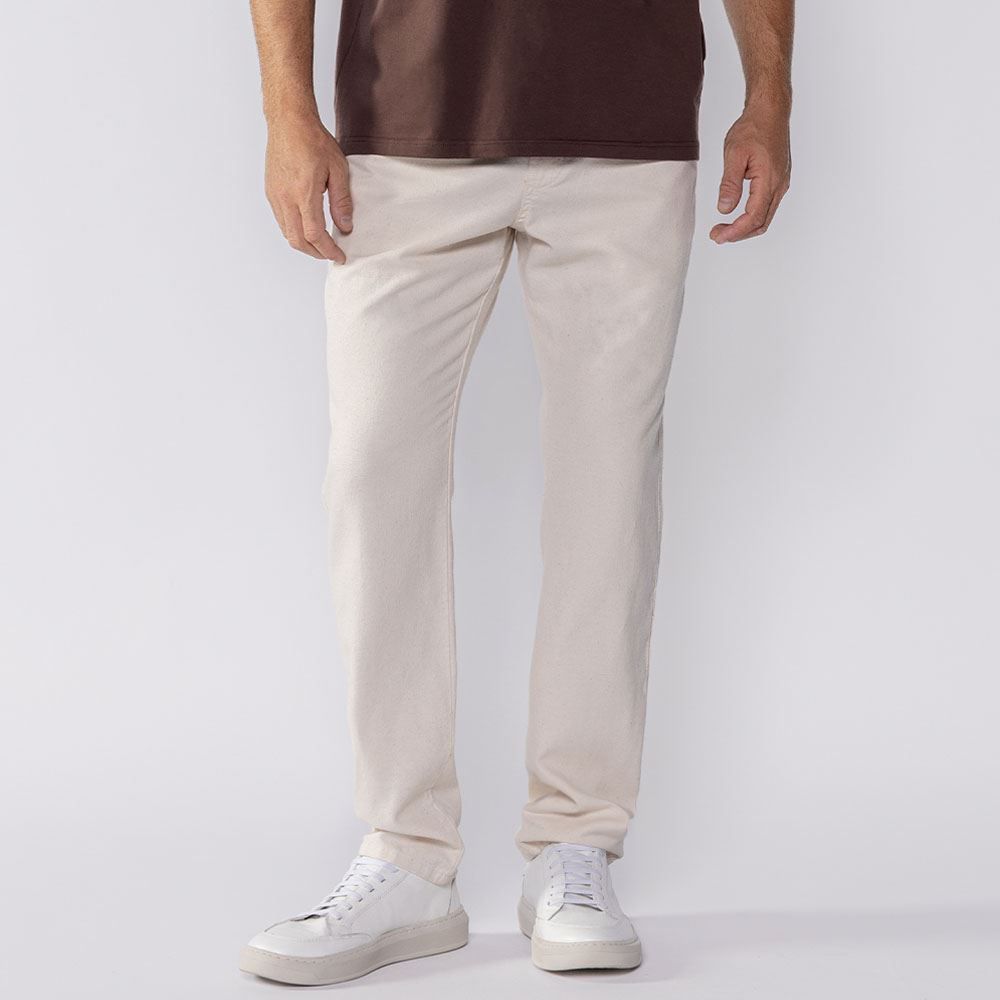 Calça Masculina De Sarja Slim Thing