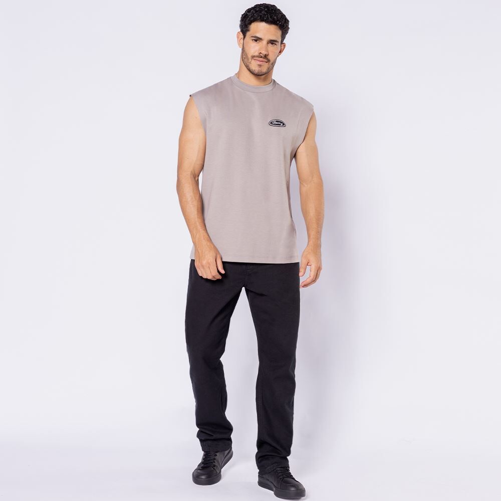 Calça Masculina Em Sarja Reta Thing