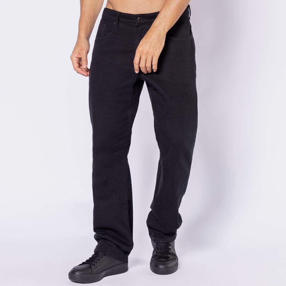 Calça Masculina Em Sarja Reta Thing