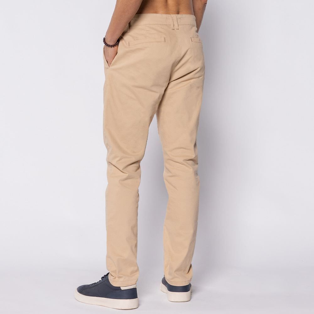 Calça Masculina Em Sarja Slim Marc Alain