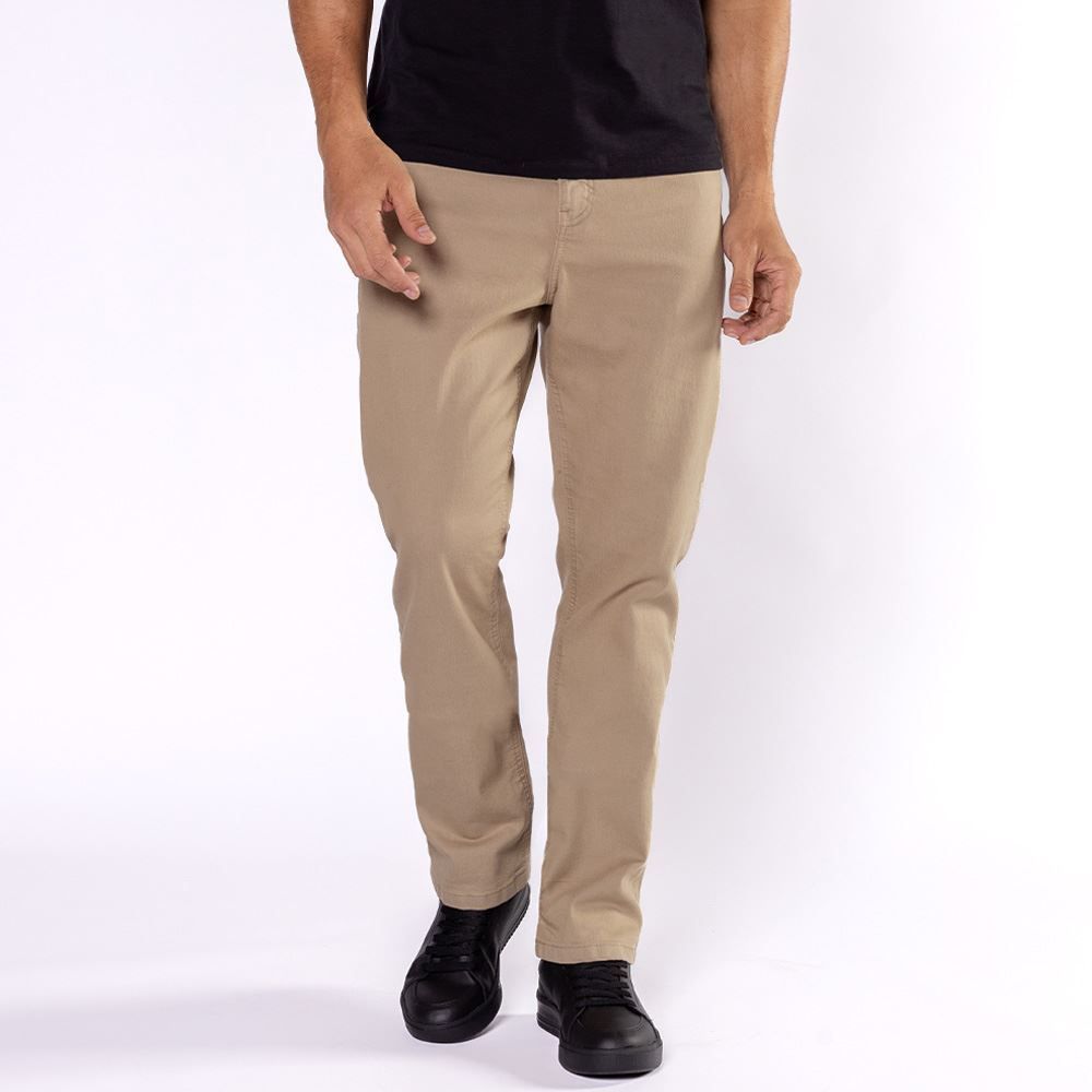 Calça Masculina Five Pocket Em Sarja Marc Alain