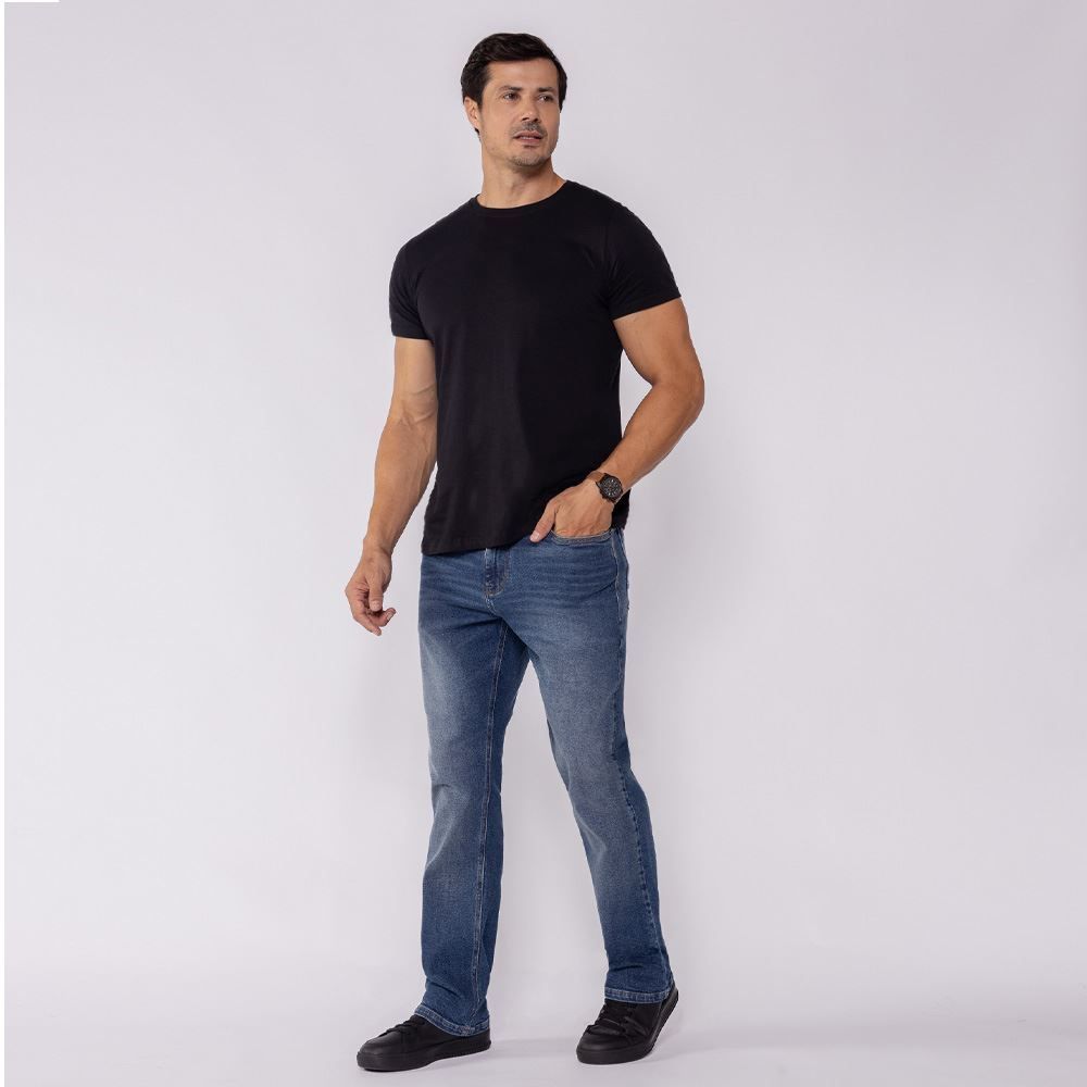 Calça Masculina Jeans Tradicional Marc Alain