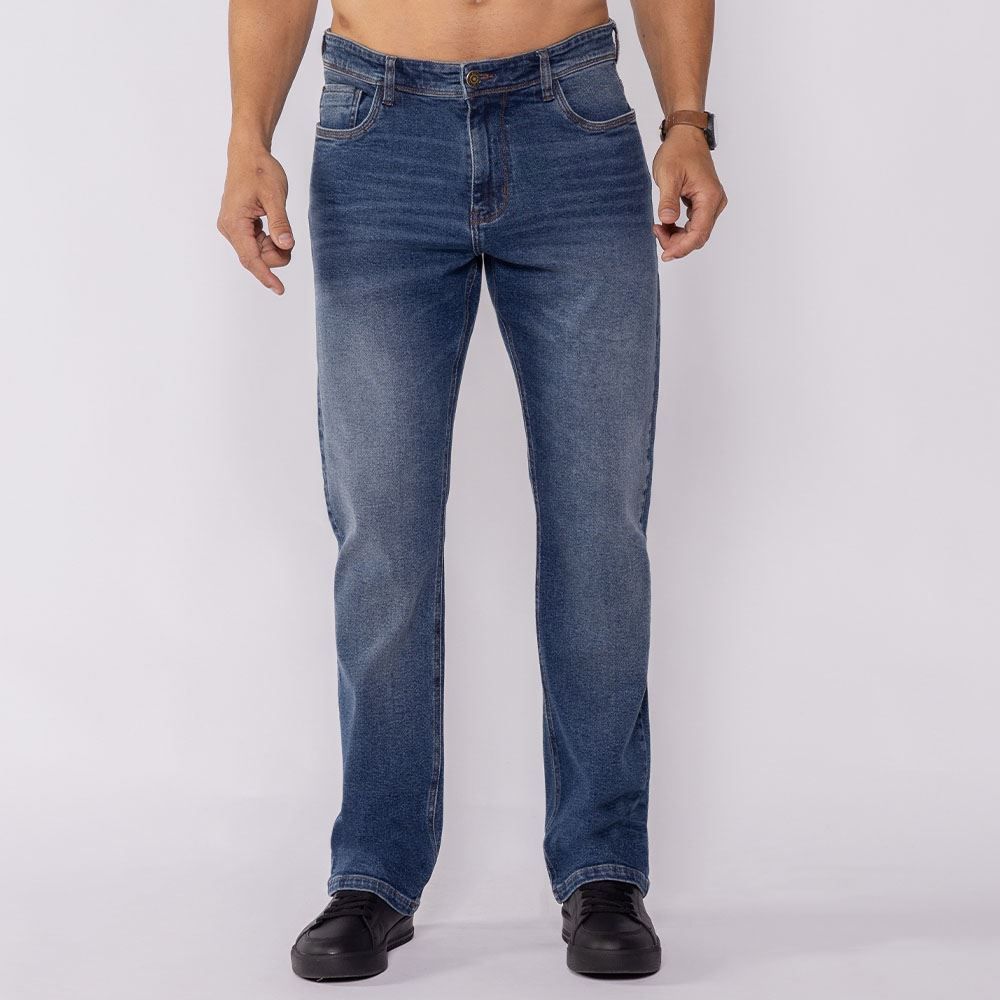Calça Masculina Jeans Tradicional Marc Alain