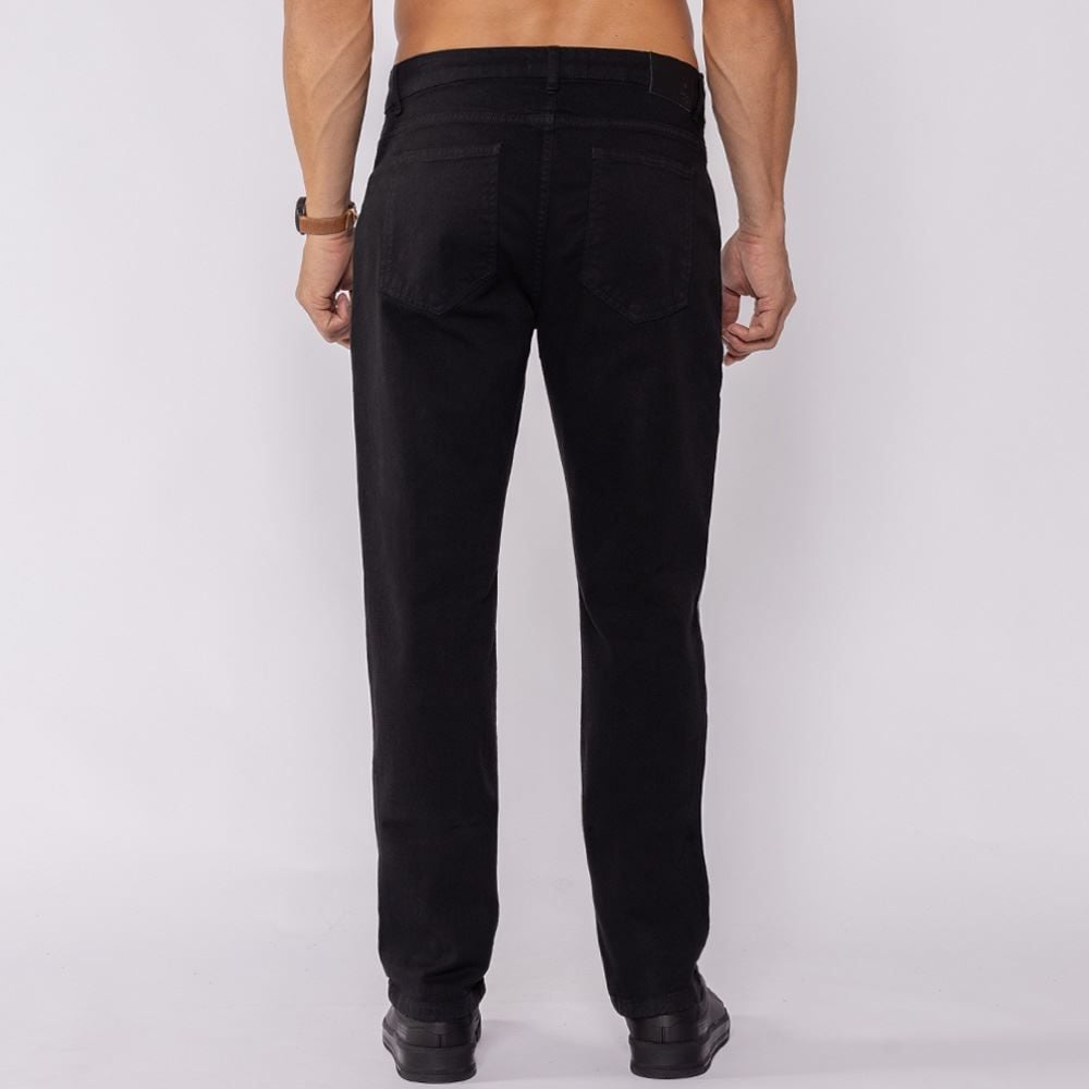 Calça Masculina Slim Em Sarja Marc Alain