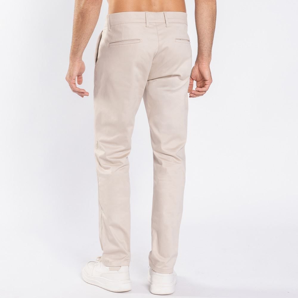 Calça Masculina Slim Em Sarja Marc Alain