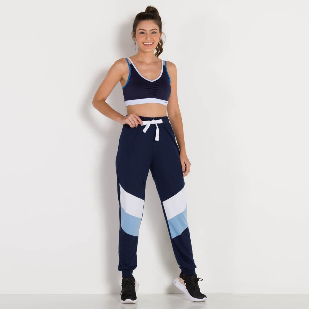 Calça Moletinho Com Recortes Scream