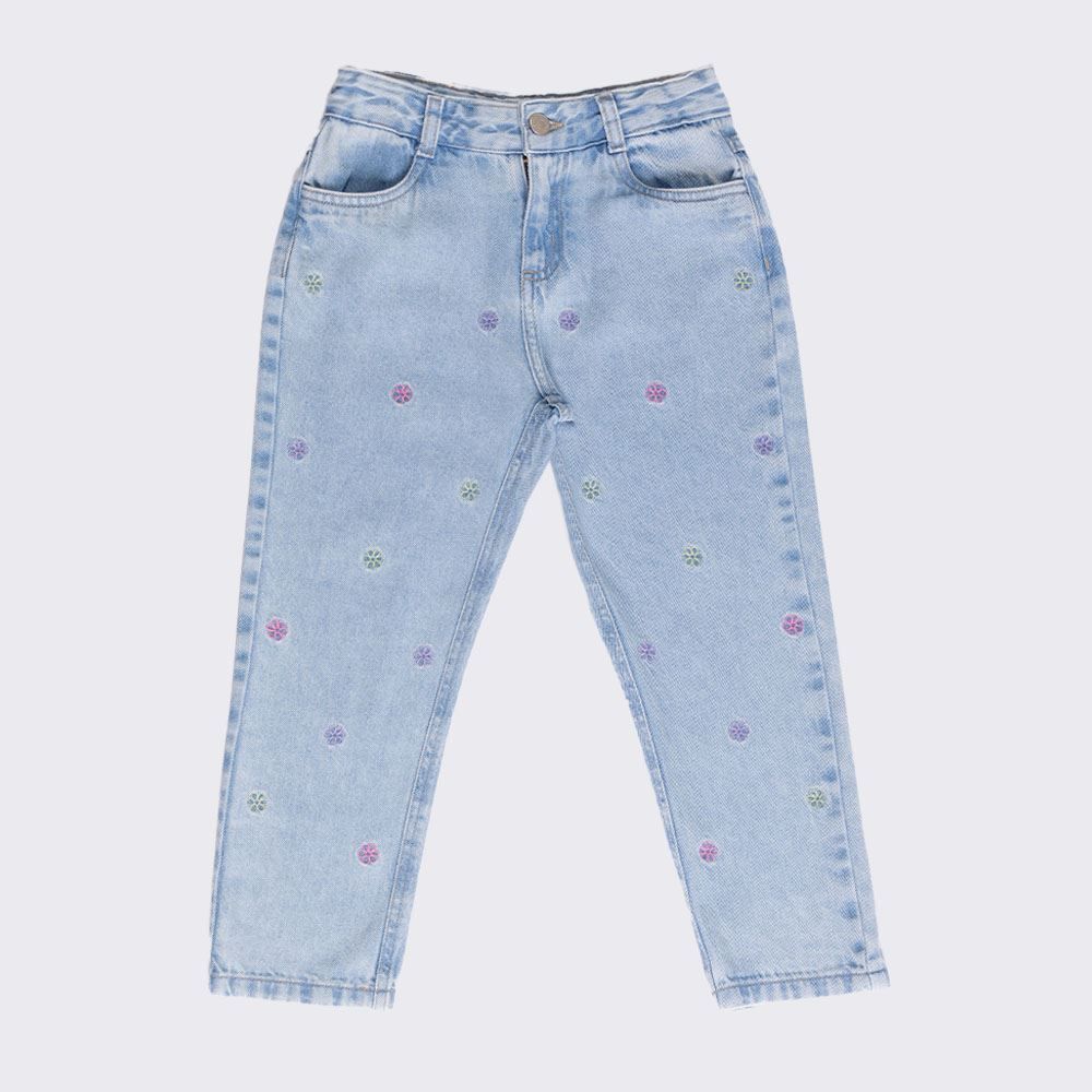 Calça Mom Infantil Menina 4 a 10 Anos Marmelada