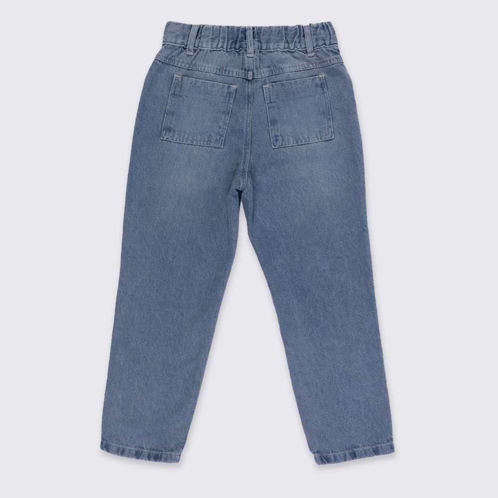 Calça Mom Infantil Menina 4 a 10 Anos Marmelada