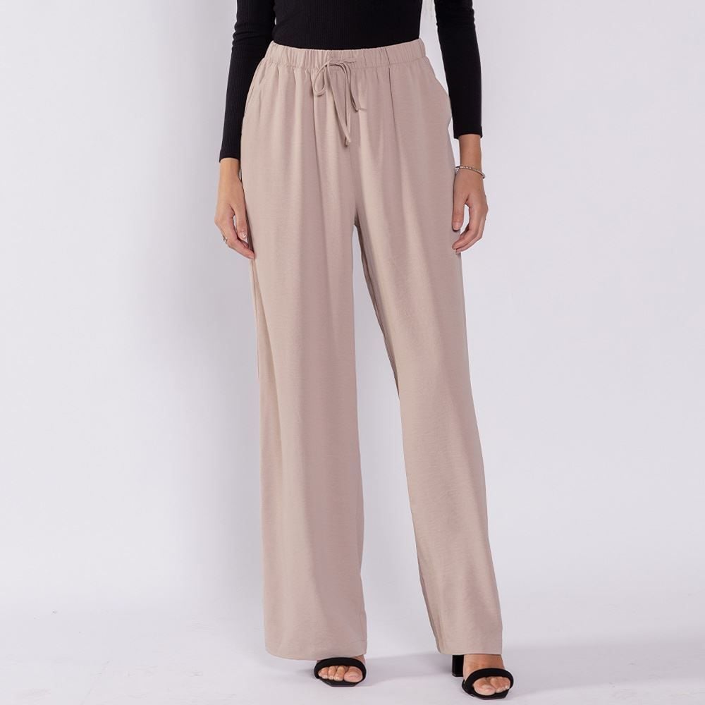 Calça Pantalona Estilo Pijama Patricia Foster