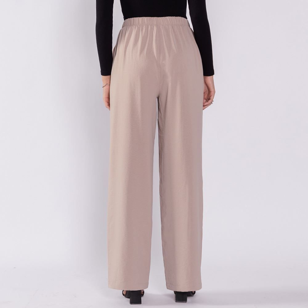 Calça Pantalona Estilo Pijama Patricia Foster