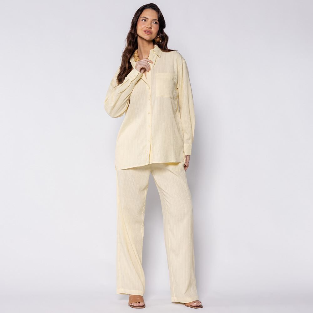 Calça Pantalona Estilo Pijama Boby Blues