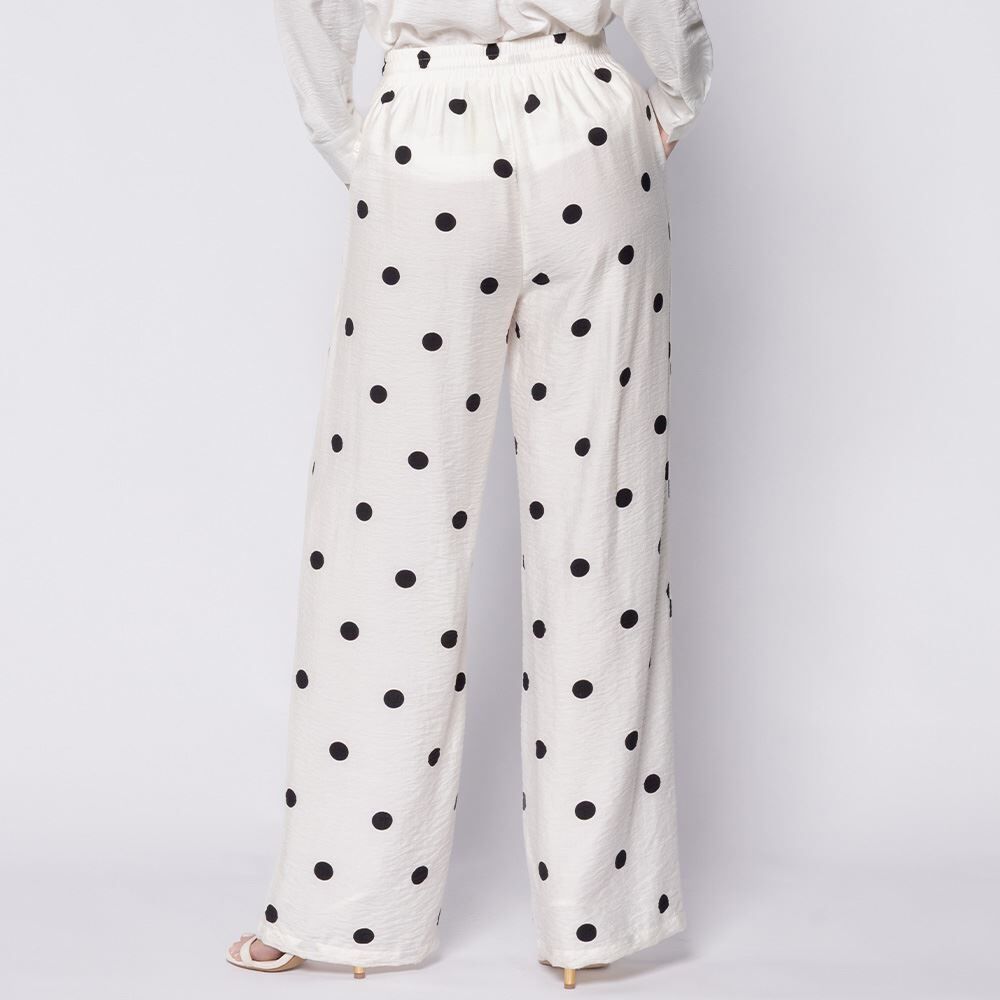 Calça Pantalona Estilo Pijama Patricia Foster