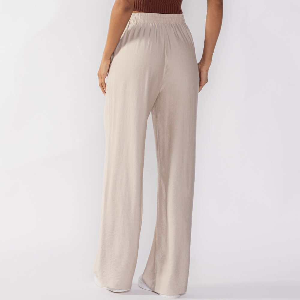 Calça Pantalona Estilo Pijama Patricia Foster