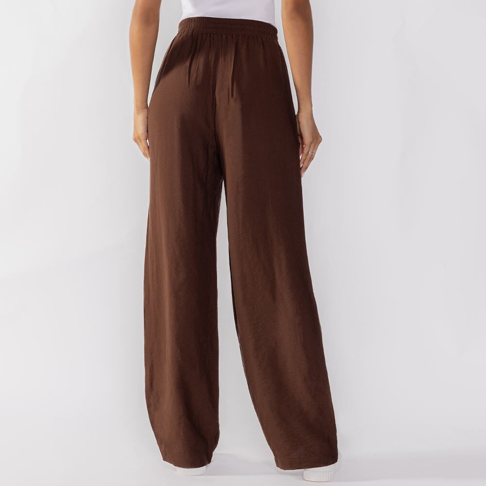 Calça Pantalona Estilo Pijama Patricia Foster
