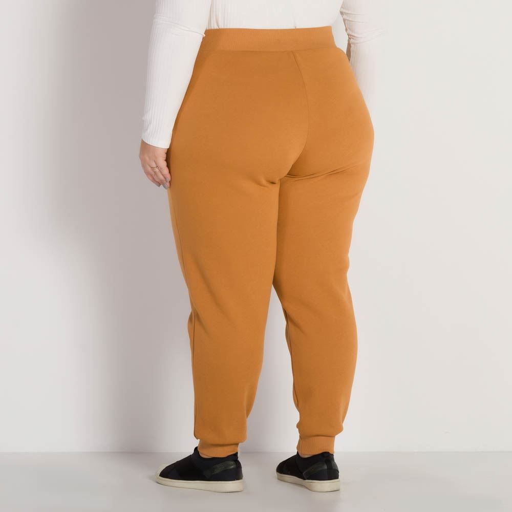 Calça Plus Size Moletom Felpado Patricia Foster Mais
