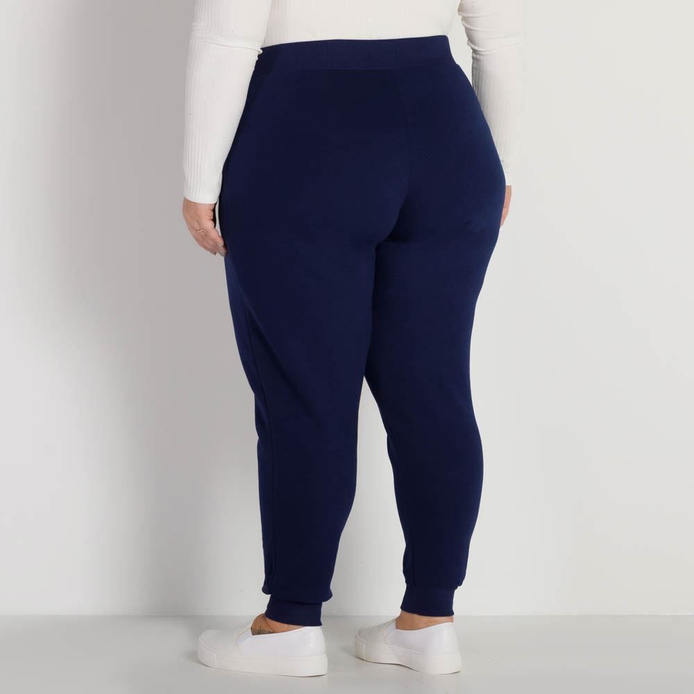 Calça Plus Size Moletom Felpado Patricia Foster Mais