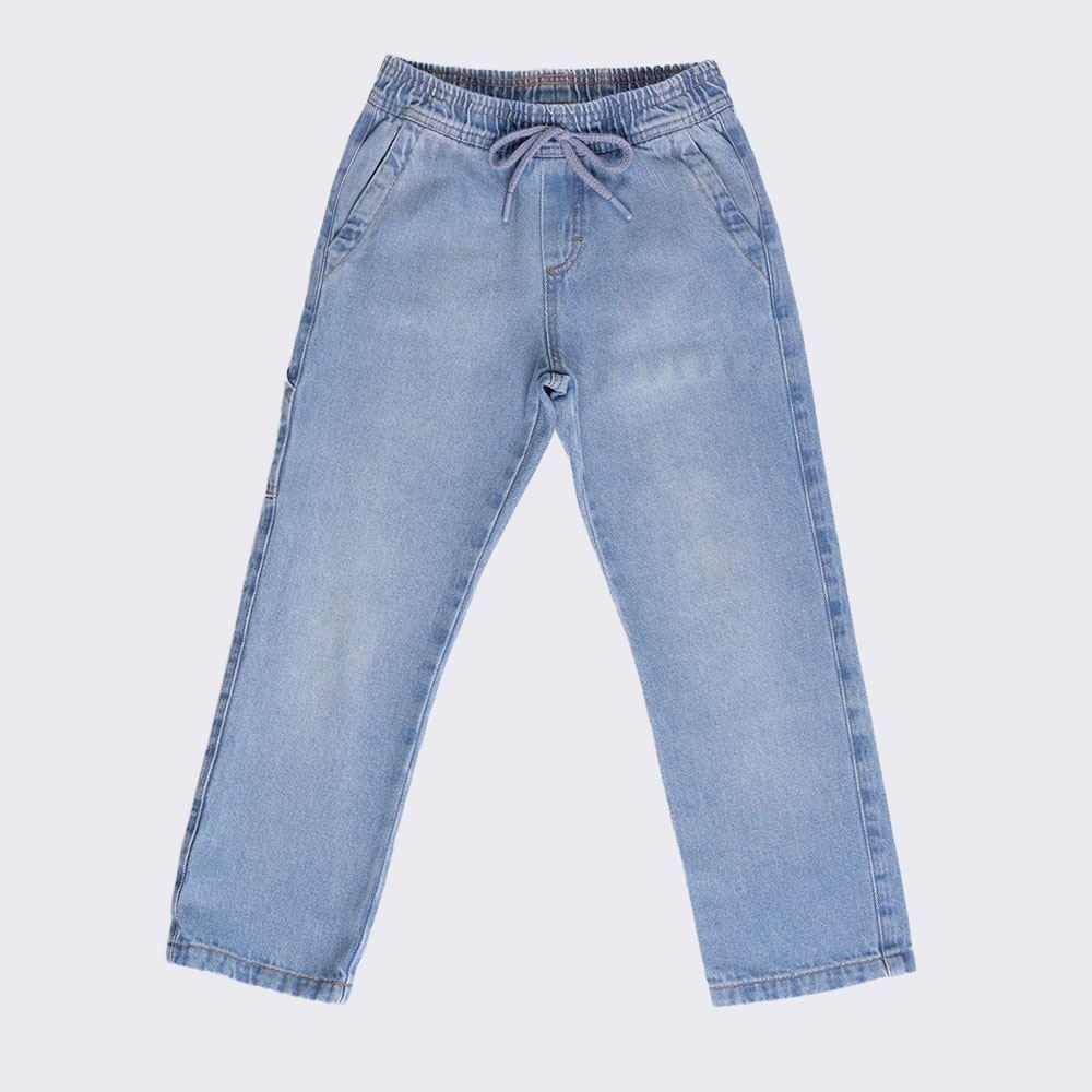 Calça Reta Infantil Menino 4 a 10 Anos Hot Dog