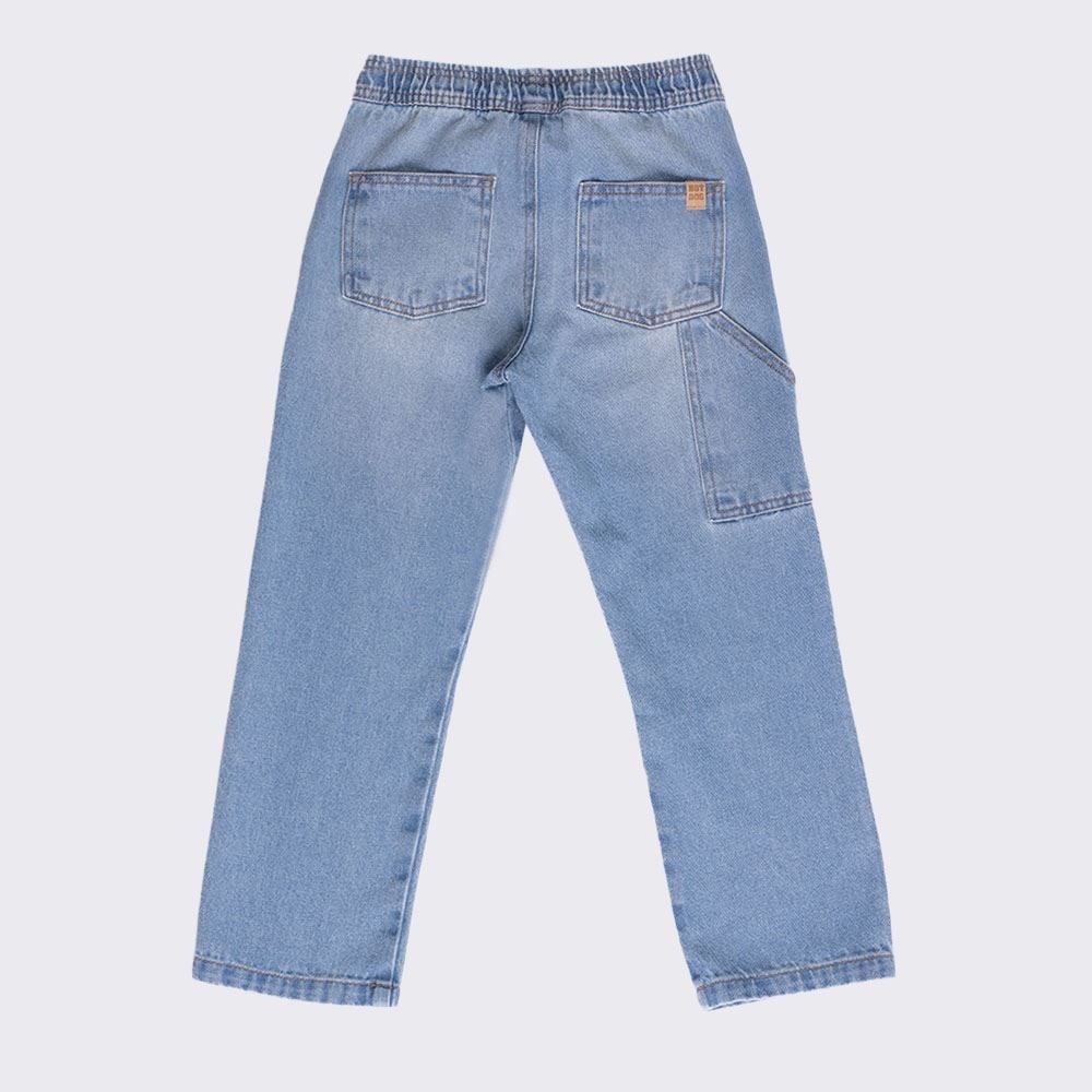 Calça Reta Infantil Menino 4 a 10 Anos Hot Dog