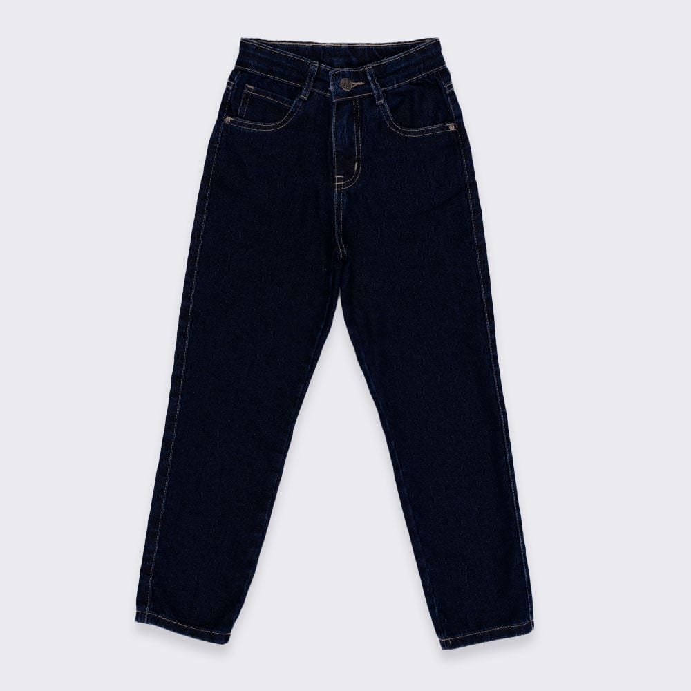 Calça Reta Infantil Menino 4 a 10 Anos Hot Dog