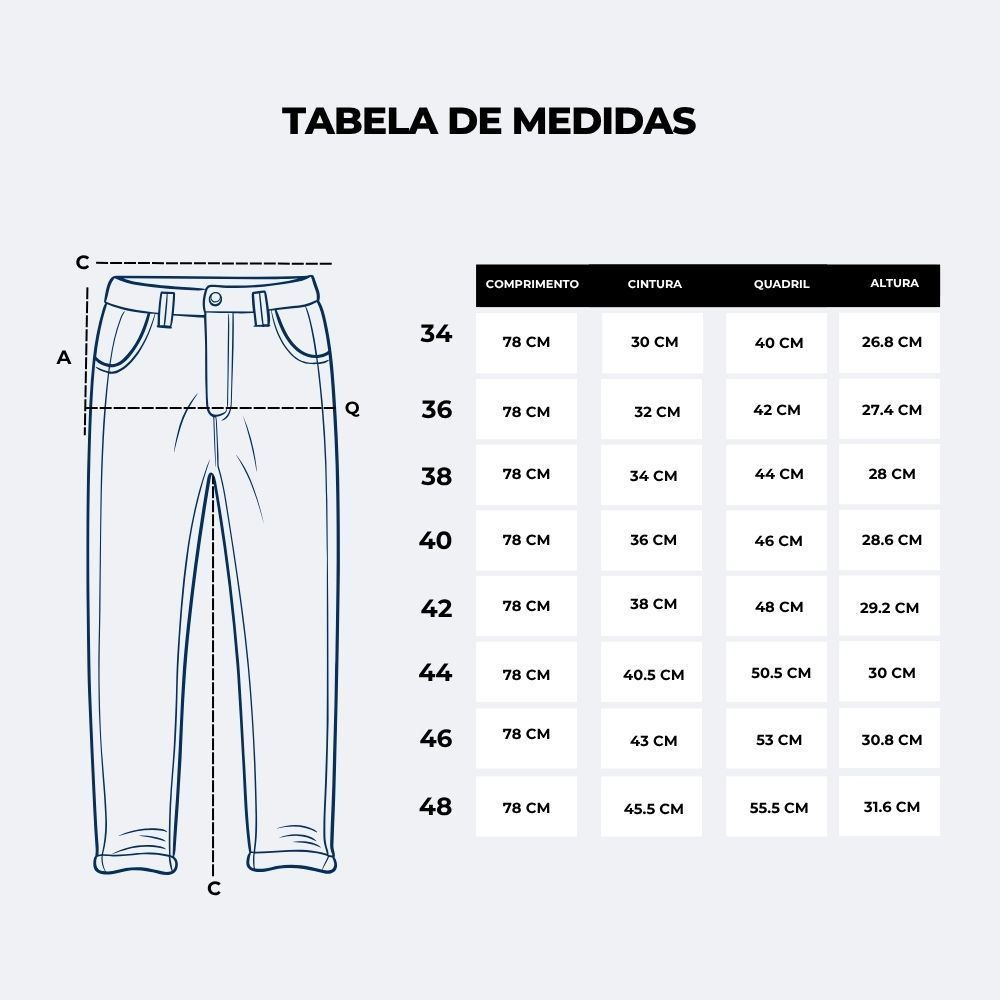 Calça Feminina Jeans Skinny Patricia Foster