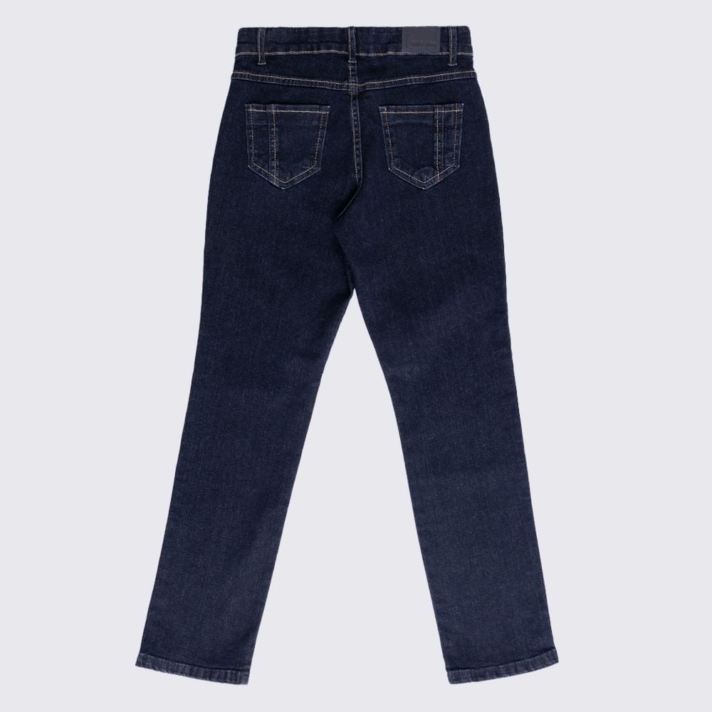 Calça Slim Juvenil Menino 12 a 16 Anos Hot Dog
