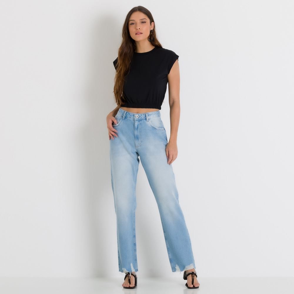 Calça Wide Leg Patrícia Foster