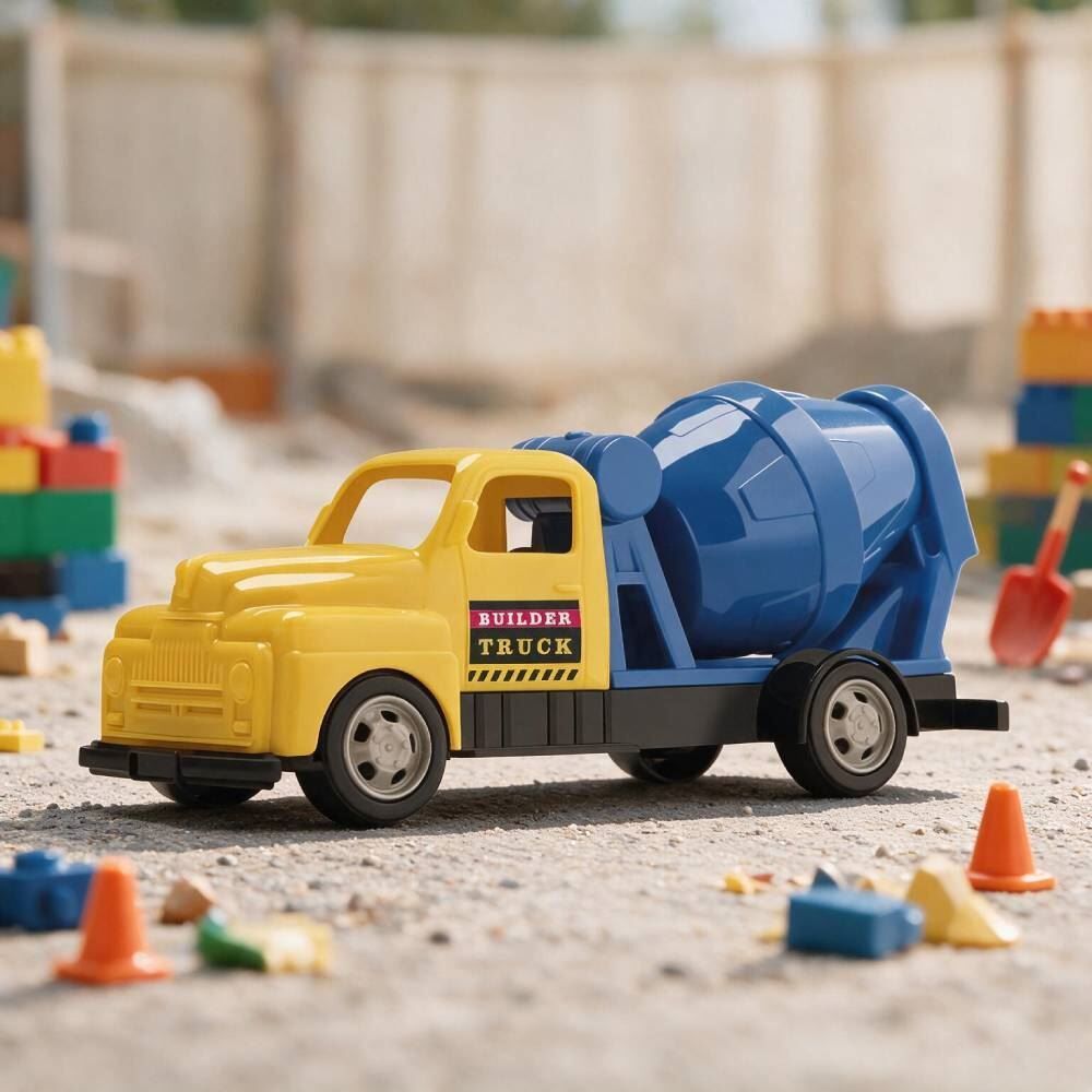 Caminhão Betoneira Horang Classic Orange Toys - Sortido