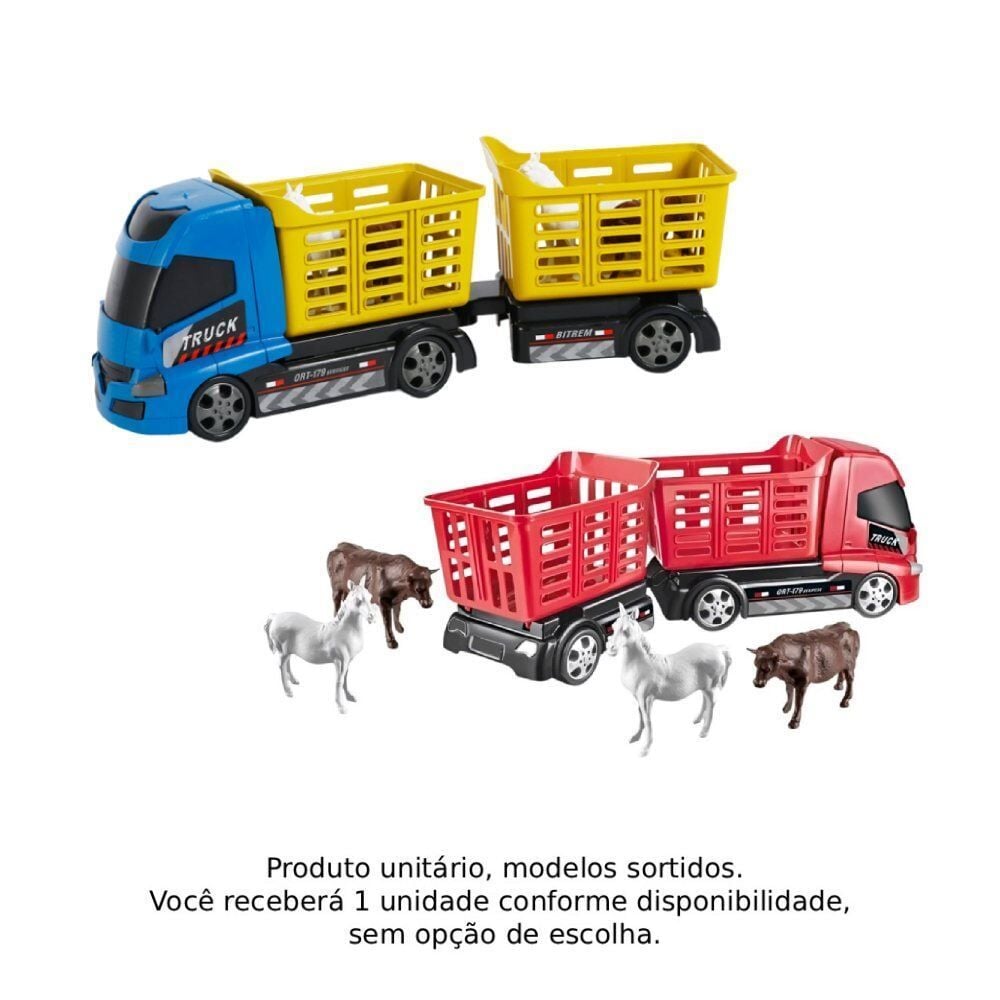 Caminhão Bitrem Boiadeiro Orange Toys - Sortido